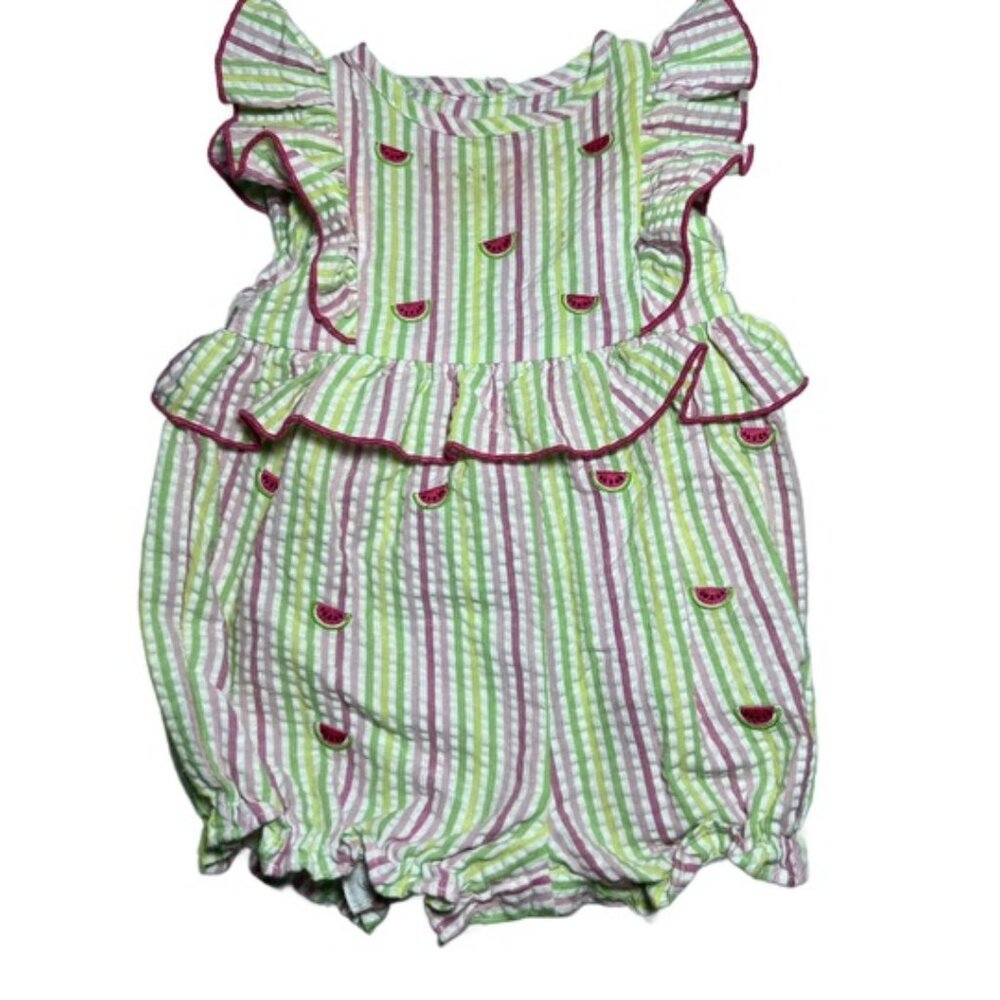 Good Lad Watermelon Romper - Kids | Color: Pink | Size: 6 Months